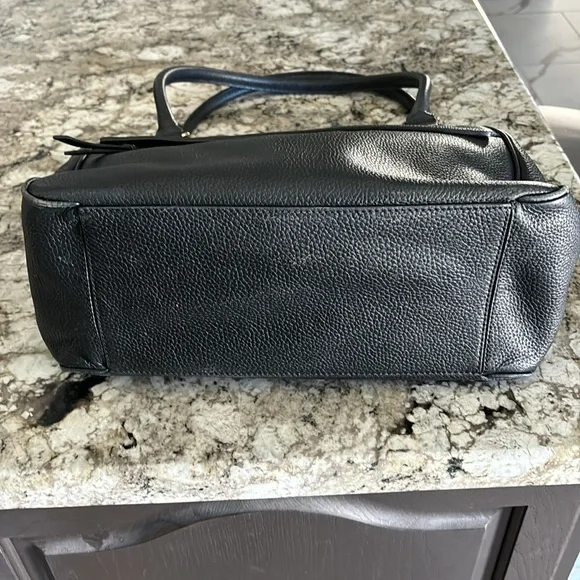 Kate Spade Black Pebble Leather Large Purse - Picture 2 of 8